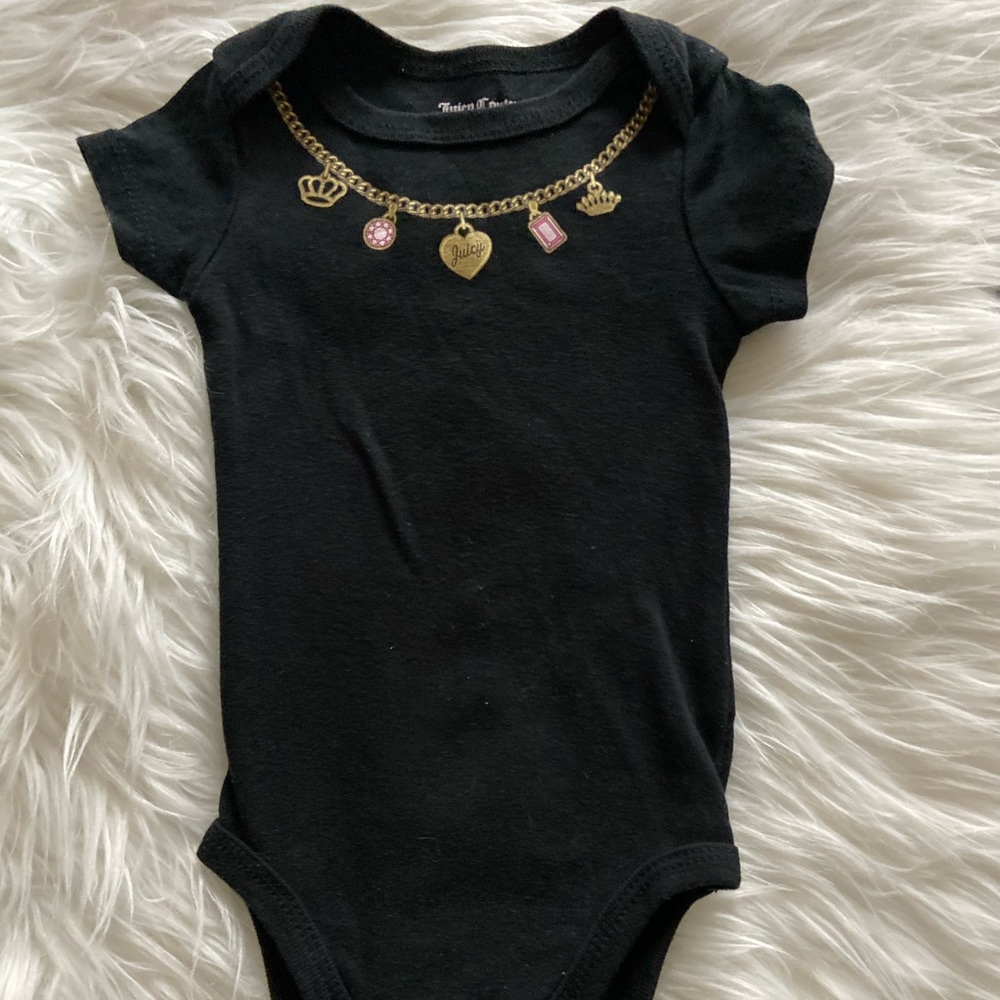 Juicy Couture black designer Onesie